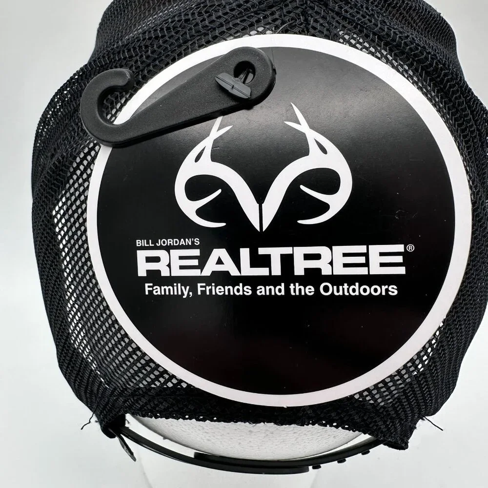 Outdoor Cap Realtree Antlers 1986 Patch Meshback Snapback Cap, OSFM, Khaki/Black